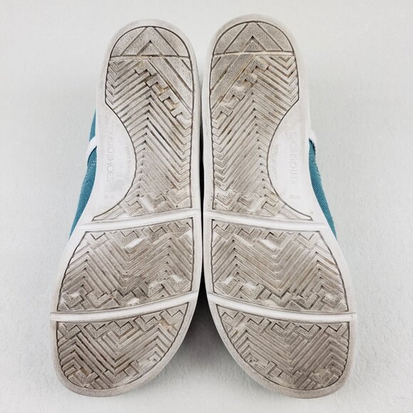 Xero Shoes Aptos Slip On Shoe Women 10 Turquoise Barefoot Minimalist Hemp Casual - Picture 11 of 13